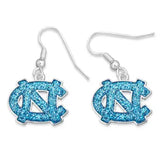 UNC Game Day Glitter Earrings